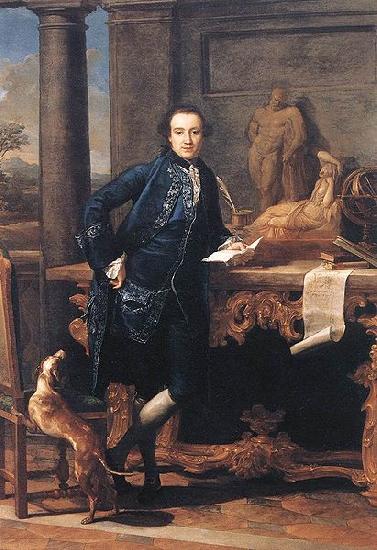 Pompeo Batoni Portrait of Charles Crowle oil painting picture